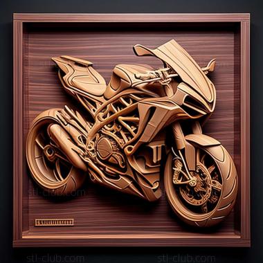 3D модель Ducati Hyperstrada 939 (STL)